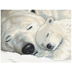 Кристальная мозаика (алмазная вышивка) "фрея" ALVK-12 "Мамина радость" 30 х 40 см