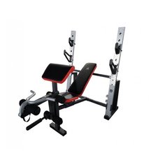 Скамья со стойками под штангу DFC D1606