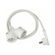 1161820220 Brennenstuhl удлинитель- переноска Quality Plastic Extension Cable,10м 2 роз белый