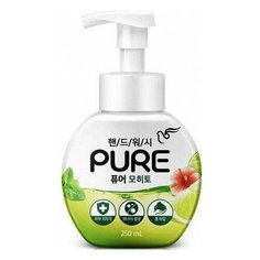 Pigeon Pure Mojito Balm Мыло- пенка для рук с натуральными ингредиентами и антибактериальным эффектом Мохито 250 мл