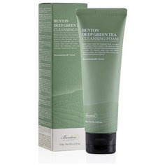 Benton Очищающая пенка с зелёным чаем DEEP GREEN TEA Cleansing Foam