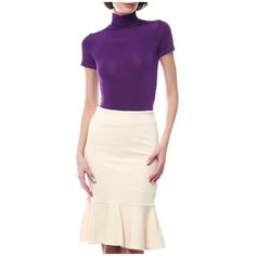 Daina 581 Водолазка фиолет., S