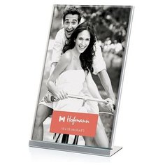 Цельнометаллическая рамка-стойка для фото 20х30, невидимка, вертикальная GF 5096