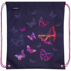 Мешок для обуви Herlitz Girls Бабочки
