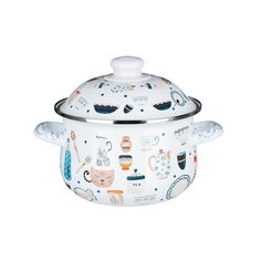 Кастрюля эмалированная VETTA Кантри , 18см, 2.0л, индукция