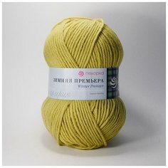 Пряжа Пехорка Зимняя премьера 37 липа 50% мериносовая шерсть, 50% акрил 150м 100г 5шт