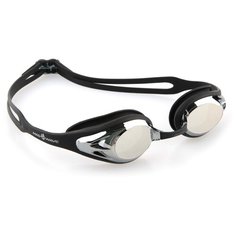 Очки для плавания MAD WAVE Alligator mirror, , Black