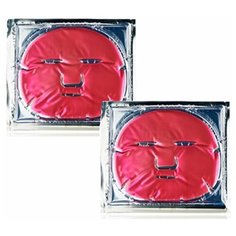 Desembre Coconut Crystal Mask Redwine маска для лица Кокос и Красное вино, 60 мл, 2 шт.
