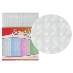 Штора для ванной SweetSun 3D 180х180 см белый