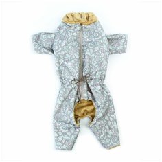 Комбинезон для собак "OSSO Fashion", для девочки, цвет: серый. Размер 28