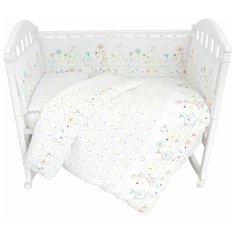 Комплект в кроватку 6 предметов Baby Nice "Саванна".