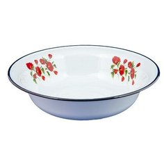 Миска эмалированная, с рисунком, 4 л Сибирские товары