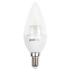 Светодиодная лампа свеча PLED- SP CLEAR C37 7w CL 3000K 540 Lm E14 Jazzway, цена за 1 шт.