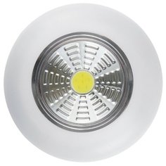 Фонарь- подсветка сд Pushlight белый, COB 3 Вт, бат. 3xAAA, Ritter, цена за 1 шт.