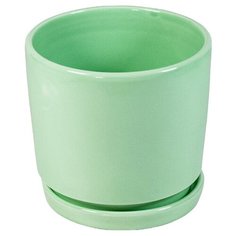 Кашпо 13,5*13 см салатовое Rettal