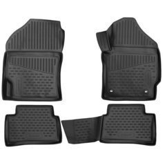 Element Коврики 3D в салон подходят для TOYOTA Corolla, 2019->, П. Р. седан, 4шт. (полиуретан)