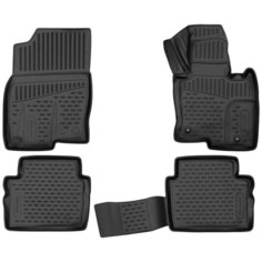 Element Коврики 3D в салон подходят для MAZDA CX-5, 2012-2016; 2017->, П. Р. внед, 4шт. (полиуретан)