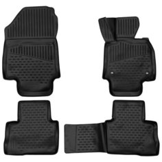 Element Коврики 3D в салон подходят для TOYOTA RAV4, 2018->, П. Р. внед, 4шт. (полиуретан)