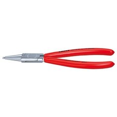 Щипцы для внутренних стопорных колец, прямые губки, посадочный размер d 8 - 13 мм, d наконечников d 0.9 мм, 140 мм, хром, 1К ручки Knipex