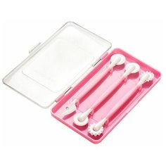 Tescoma Инструменты для украшения Delicia Deco, 3 шт., розовый/белый