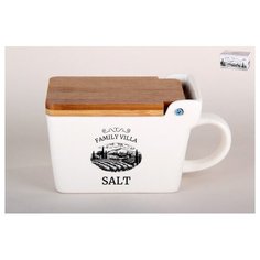 Банка для сыпучих продуктов 300мл п/уп Family villa ZF3585-41 Коралл