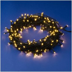 Гирлянда Uniel UL-00007312, 3000 см, 300 ламп, теплый белый/зеленый провод