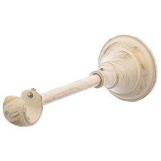 Кронштейн для карнизов OLEXDECO «Открытый Элегия I» для трубы диаметром 19 мм, 1 шт. Белое золото