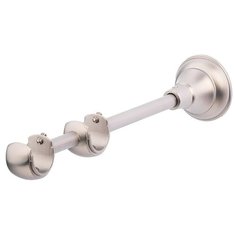 Кронштейн для карниза OLEXDECO «Открытый Элегия II» для труб 19/19 мм. Хром матовый