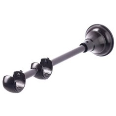 Кронштейн для карниза OLEXDECO «Открытый Элегия II» для труб 19/19 мм. Шоколад