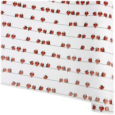 Набор 10 листов бумага Veld co 120650 глянцевая, Птички- птички