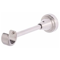 Кронштейн для карнизов OLEXDECO «Открытый I» для трубы диаметром 19 мм, 1 шт. Нержавеющая сталь