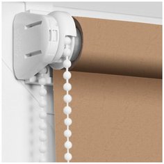 Рулонная штора OLEXDECO «Мини» Шёлк/Мокка (57 х 170)