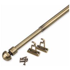 Мини-карниз OLEXDECO «Тоди» Антик 120-200 см