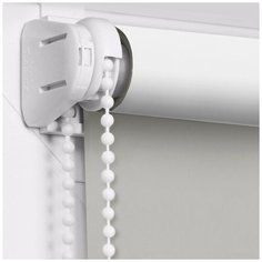 Рулонная штора OLEXDECO «Мини» Селена Blackout/Фарфор 68х170 см