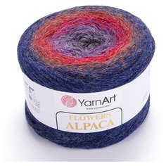 Пряжа Yarnart Flowers Alpaca цвет 439, 1 моток