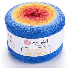 Пряжа Yarnart Flowers Alpaca цвет 432, 1 моток