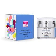 Интенсивно увлажняющий крем "Hydro active 30 h" пролонгированного действия SPF 15 30 мл Beauty Style