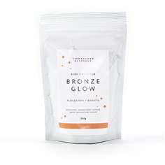 Сухой скраб для тела с мерцанием Мандарин+Ваниль BRONZE GLOW, 250 г Термальный источник