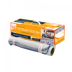 Нагревательный мат "Теплый пол №1" 450Вт-3м2