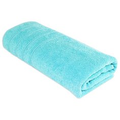Махровое полотенце АЗ Стрикт м4055_09 XL 100*150 аква Bravo