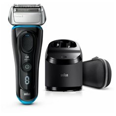 Электробритва Braun 8365cc Series 8, черный/синий