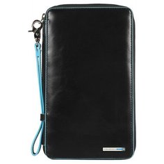 Мультипортмоне Piquadro Blue Square черный, кожа натуральная (pp3246b2/n)