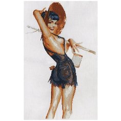 Набор для вышивания Klart 5-061 "Девушка в шортах"