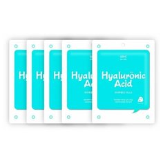 Тканевая маска для лица «Name Skin Care» с Гиалуроновой кислотой набор 5 штук, Корея