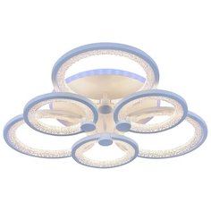 Светодиодная люстра 8002/3+3 WHT 144W+8W RGB Profit Light