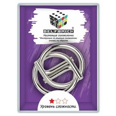 Головоломка металлическая "DELFBRICK" DLM-15 "Кольца"