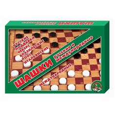 Настольная игра Десятое королевство Шашки/шашки