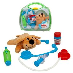 Игровой набор ABtoys (АБтойс) Чемоданчик с плюшевой собакой