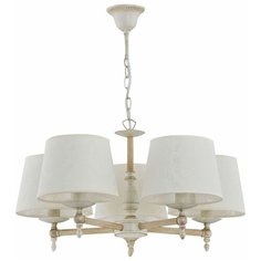 Люстра Alfa Roksana White 18535, E14, 200 Вт, кол-во ламп: 5 шт., цвет арматуры: белый, цвет плафона: белый