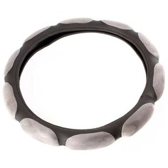 AZARD Оплётка на рулевое колесо AZARD серый размер М 38 см OPLA0085